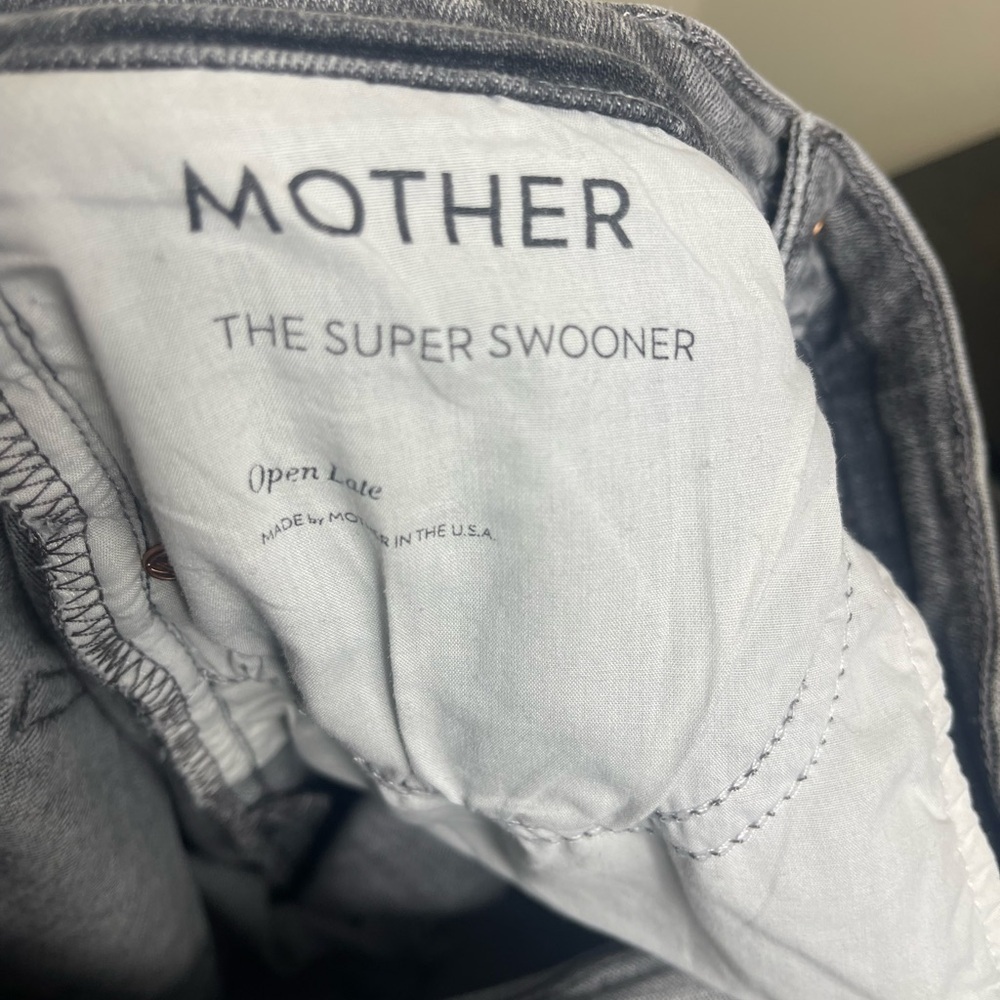 Mother Denim Super Swooner size 25 open Late - Picture 7 of 10